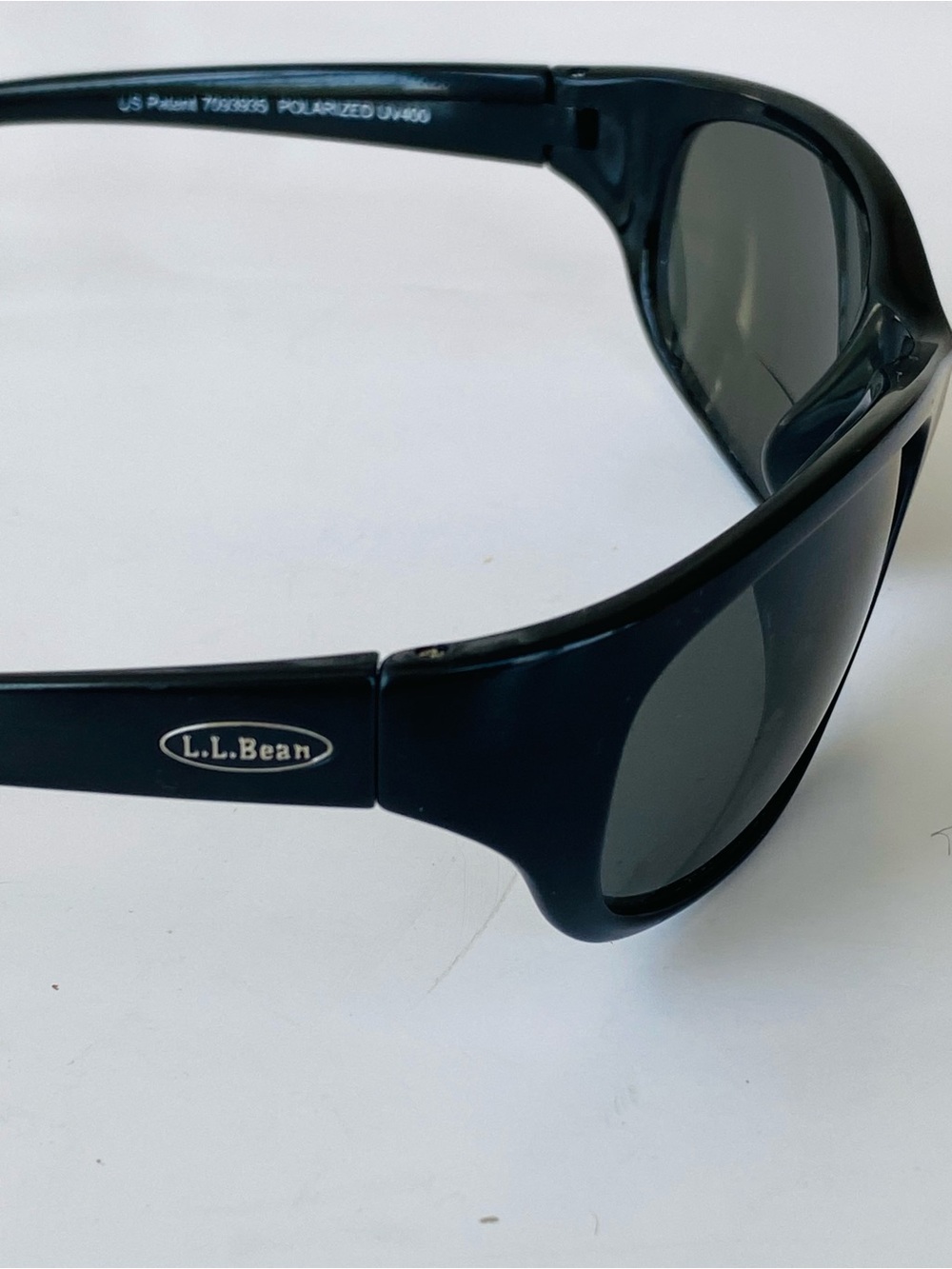 90s L.L. Bean Men's Polarized Black Sunglasses With +150 Bifocal